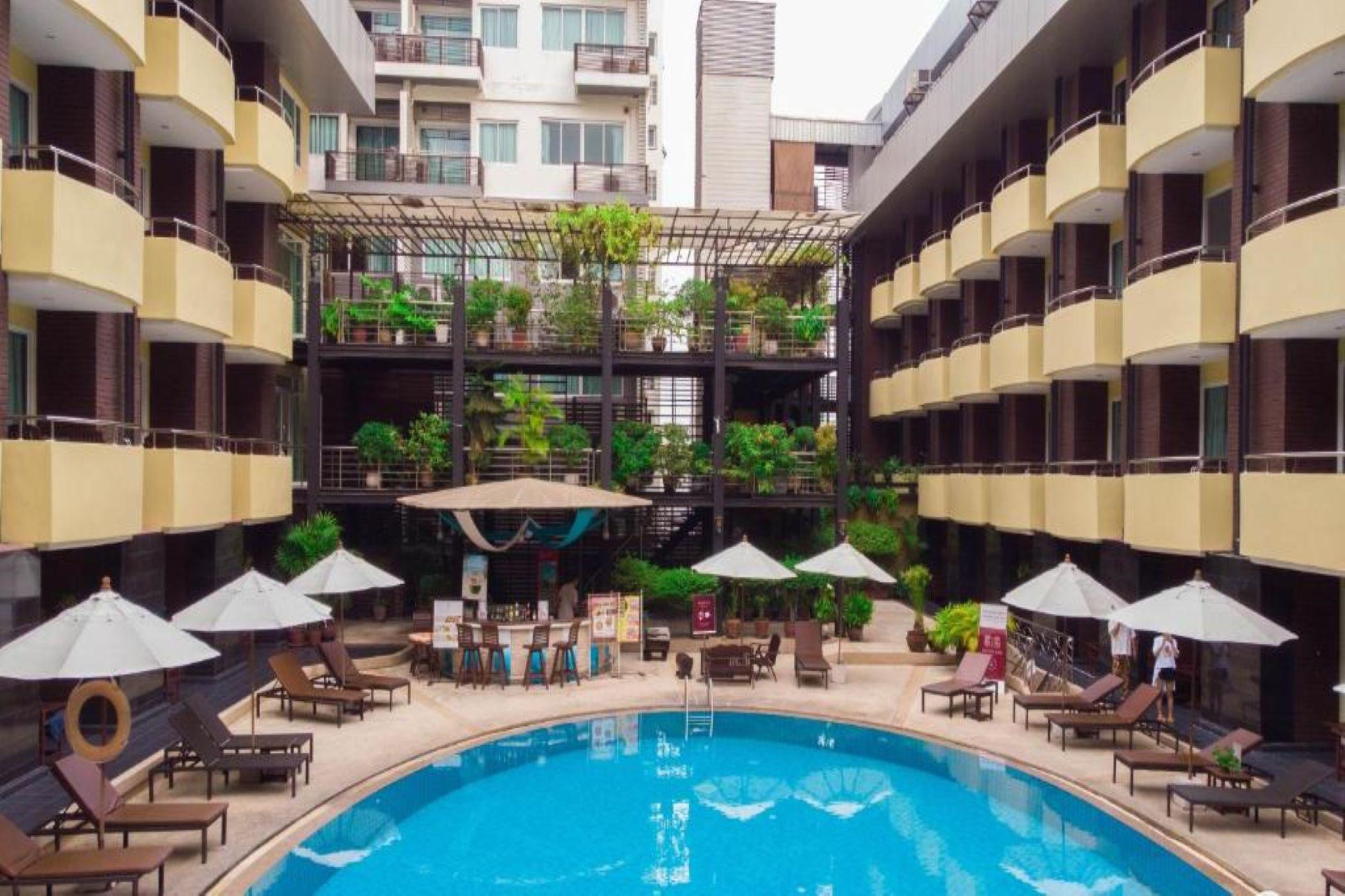 Baron Beach Hotel Pattaya Eksteriør billede